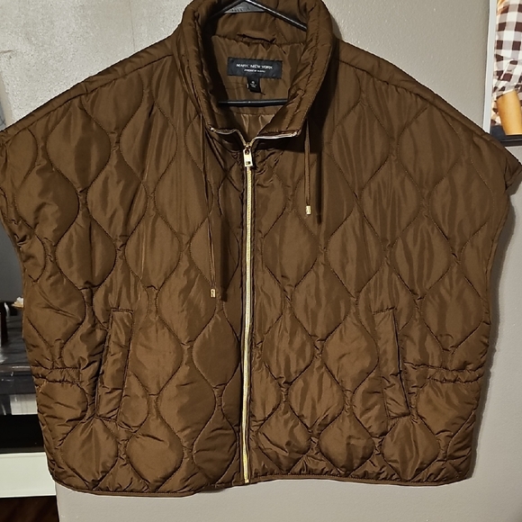 Marc New York Jackets & Blazers - Marc New York Brown Quilted Vest